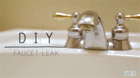 sink faucet leaking from base|Bathroom Faucet Leaking at Base: Causes and Fixes!